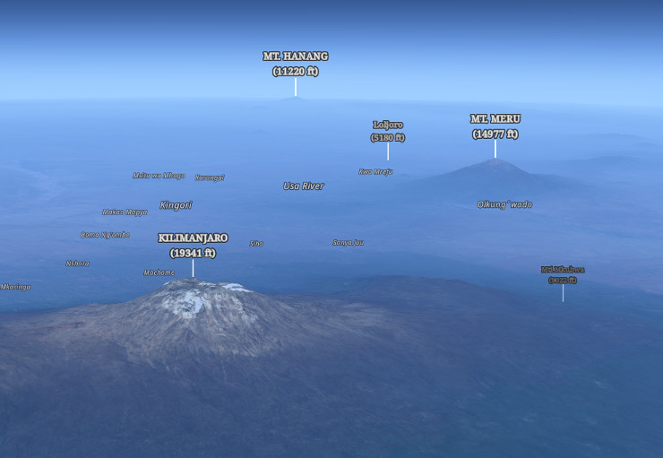 Kilimanjaro and Meru in vts-desktop-cpp